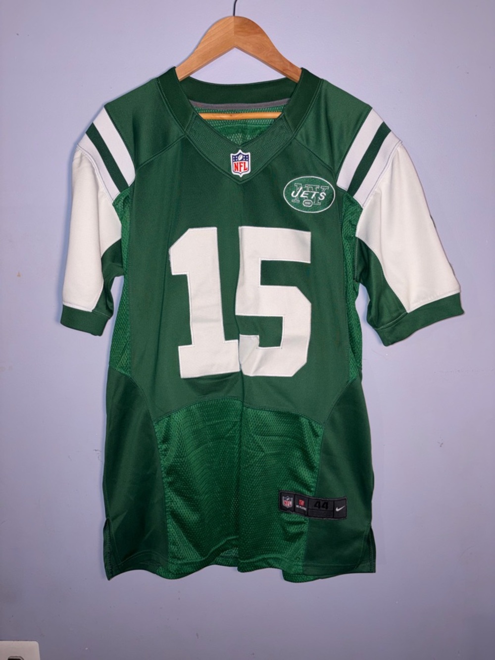 Nike Tim Tebow New York Jets #15 Green White NFL Jersey